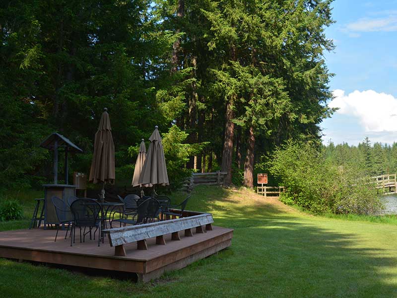 Cascades Camp Sundeck